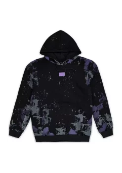Reason Clothing Men's Sponge Paint Hoodie
