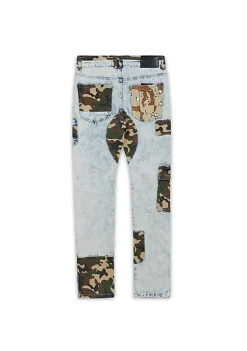 Reason Clothing Camo Patchwork Jeans -Disney Princess shop Belk 1034
