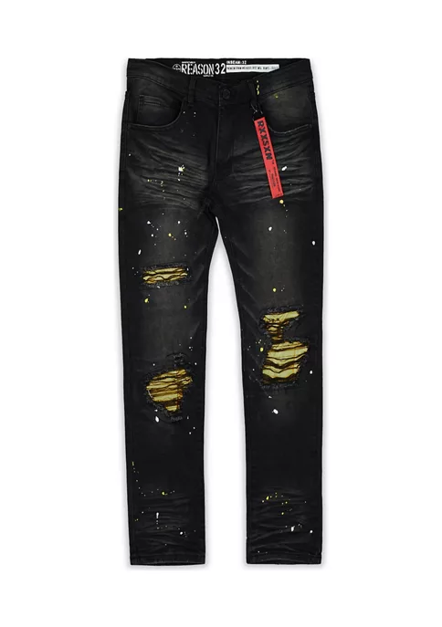 Reason Clothing Men's Vincent Jeans 4 Reason Clothing Men's Vincent Jeans - Image 4