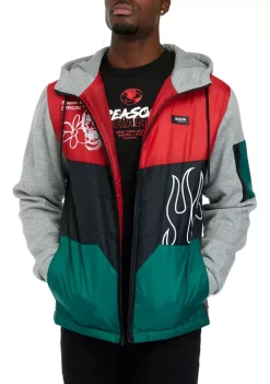 Reason Clothing Men's Brock Hybrid Jacket