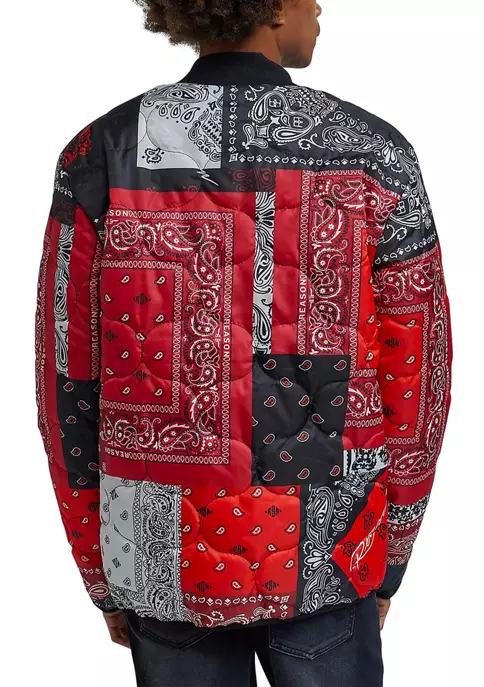 Reason Clothing Men's Quilted Jacket 2 Reason Clothing Men's Quilted Jacket - Image 2