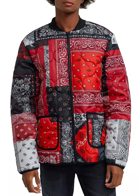 Reason Clothing Men's Quilted Jacket 5 Reason Clothing Men's Quilted Jacket - Image 5