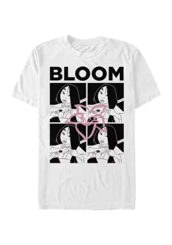 Disney Princess Bloom Grid Graphic T-Shirt