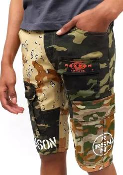 Reason Clothing Supply Mid-Length Cargo Shorts