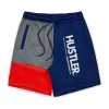 Reason Clothing HUSTLER COLORBLOCK FLEECE SHORTS