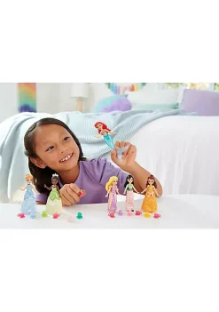 Disney Princess 6 Posable Small Dolls with Sparkling Clothing and 13 Tea Party Accessories 8 Disney Princess 6 Posable Small Dolls with Sparkling Clothing and 13 Tea Party Accessories -Disney Princess shop Belk 122