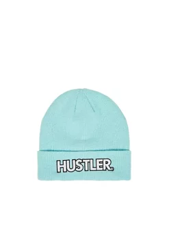 Reason Clothing Hustler Ribbed Knit Patch Beanie - Light Blue -Disney Princess shop Belk 1292