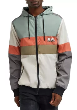 Reason Clothing Men's Lennox Full Zip Anorak Jacket -Disney Princess shop Belk 1338