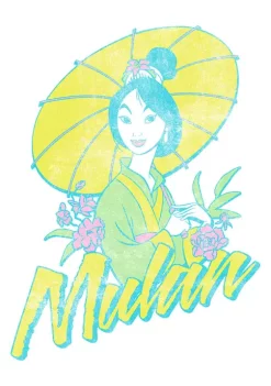 Disney Princess Surf Pop Mulan Graphic T-Shirt -Disney Princess shop Belk 164