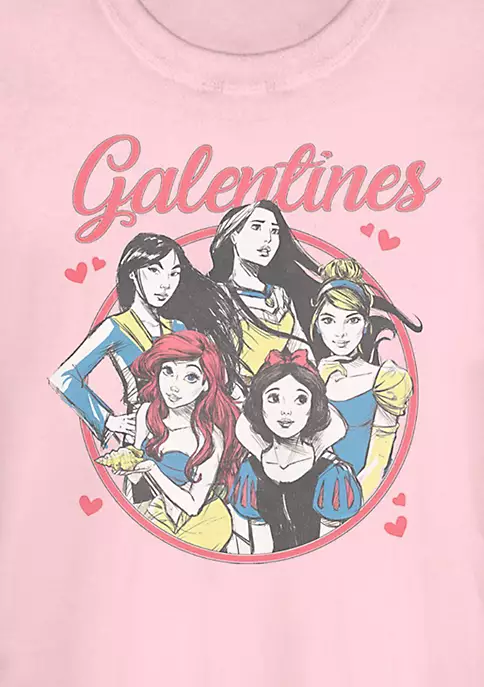 Disney Princess Galentines Graphic T-Shirt 3 Disney Princess Galentines Graphic T-Shirt - Image 3