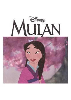 Disney Princess Simple Sakura Mulan Graphic Top -Disney Princess shop Belk 193