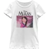 Disney Princess Simple Sakura Mulan Graphic T-Shirt