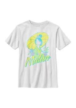 Disney Princess Surf Pop Mulan Graphic Top