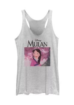 Disney Princess Simple Sakura Mulan Graphic Tank