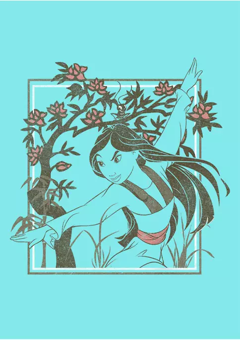 Disney Princess Mulan Frame No Txt Graphic Tank 3 Disney Princess Mulan Frame No Txt Graphic Tank - Image 3