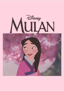 Disney Princess Simple Sakura Mulan Graphic T-Shirt -Disney Princess shop Belk 225