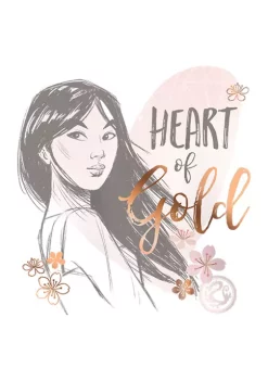 Disney Princess Heart Of Gold Graphic T-Shirt -Disney Princess shop Belk 26