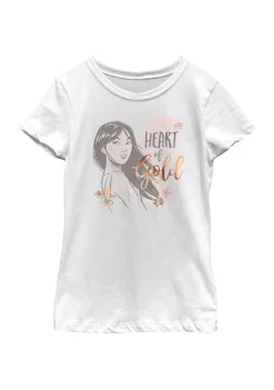 Disney Princess Heart Of Gold Graphic T-Shirt -Disney Princess shop Belk 27
