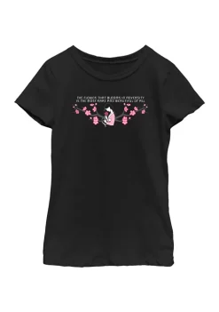Disney Princess Flower Adversity Graphic T-Shirt
