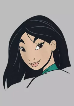 Disney Princess Mulan Head Graphic T-Shirt 6 Disney Princess Mulan Head Graphic T-Shirt -Disney Princess shop Belk 293