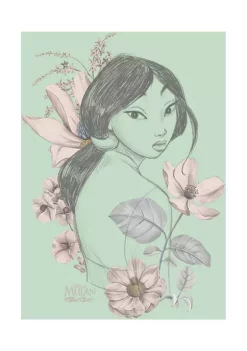 Disney Princess Mulan Magnolia Graphic T-Shirt -Disney Princess shop Belk 30