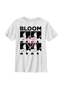 Disney Princess Bloom Grid Graphic Top