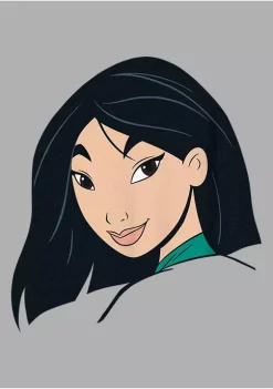 Disney Princess Mulan Head Graphic Top 6 Disney Princess Mulan Head Graphic Top -Disney Princess shop Belk 329