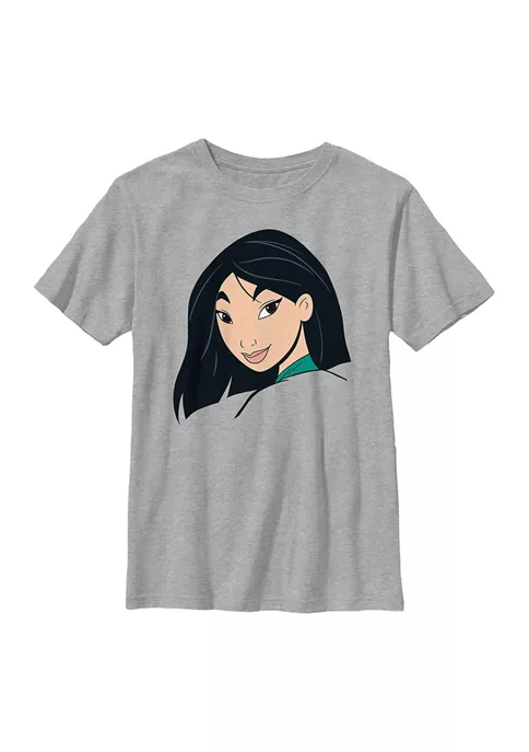 Disney Princess Mulan Head Graphic Top 4 Disney Princess Mulan Head Graphic Top - Image 4