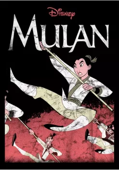 Disney Princess Mulan Frame Graphic Top -Disney Princess shop Belk 333
