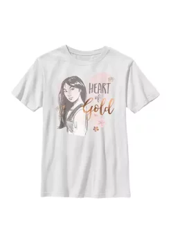Disney Princess Heart Of Gold Graphic Top