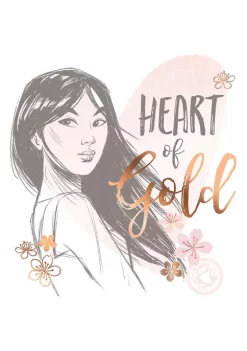 Disney Princess Heart Of Gold Graphic T-Shirt -Disney Princess shop Belk 404