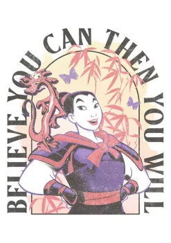 Disney Princess Mulan Pop Graphic T-Shirt -Disney Princess shop Belk 411