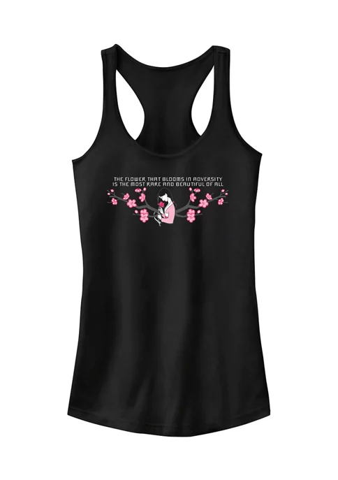 Disney Princess Flower Adversity Graphic Tank 1 Disney Princess Flower Adversity Graphic Tank