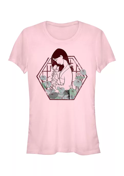 Disney Princess Mulan Lotus Graphic T-Shirt 1 Disney Princess Mulan Lotus Graphic T-Shirt