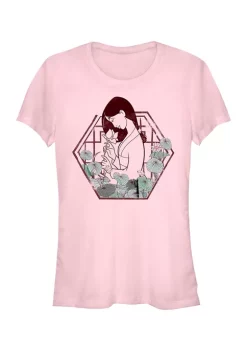 Disney Princess Mulan Lotus Graphic T-Shirt 7 Disney Princess Mulan Lotus Graphic T-Shirt -Disney Princess shop Belk 45