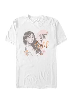 Disney Princess Heart Of Gold Graphic T-Shirt -Disney Princess shop Belk 497
