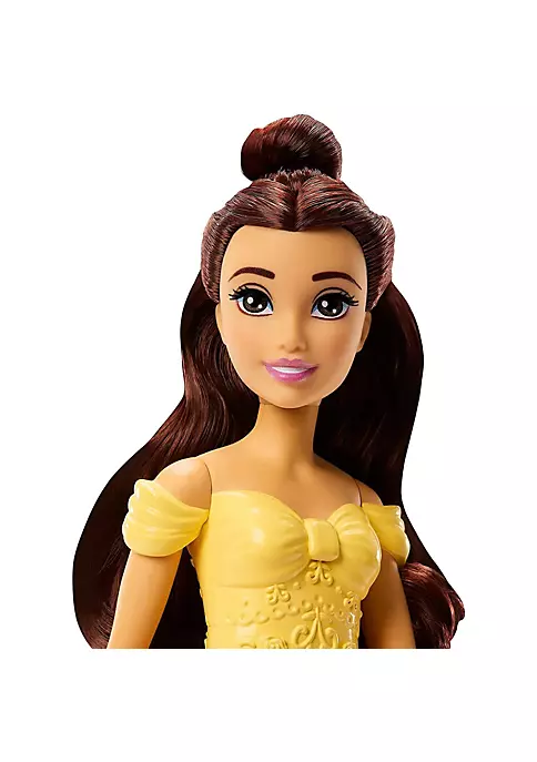 Disney Princess Belle Doll with Shiny Clothing, Tea Cart, Friends and Food Pieces Playset 4 Disney Princess Belle Doll with Shiny Clothing, Tea Cart, Friends and Food Pieces Playset - Image 4