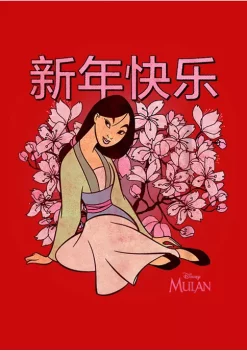 Disney Princess Happy New Year Mulan Graphic Top -Disney Princess shop Belk 56