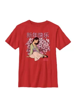 Disney Princess Happy New Year Mulan Graphic Top -Disney Princess shop Belk 57