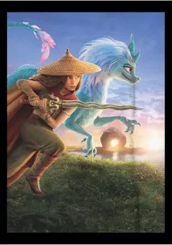 Raya and the Last Dragon Sisu Poster Graphic Top -Disney Princess shop Belk 604
