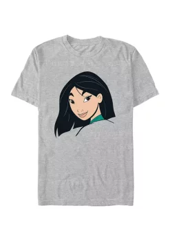 Disney Princess Mulan Head Graphic T-Shirt -Disney Princess shop Belk 61