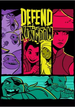 Raya and the Last Dragon Raya Comic Strips Graphic T-Shirt -Disney Princess shop Belk 671