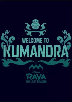 Raya and the Last Dragon Welcome to Kumandra Graphic T-Shirt -Disney Princess shop Belk 685