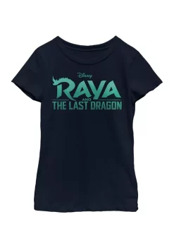 Raya and the Last Dragon Girls 4-6x Raya Logo Graphic T-Shirt