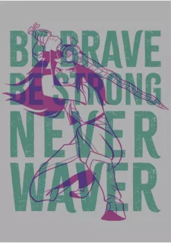 Raya and the Last Dragon Boys 4-7 Be Brave Be Strong Never Waiver Overlay Graphic T-Shirt -Disney Princess shop Belk 717