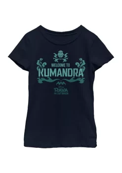 Raya and the Last Dragon Girls 4-6x Welcome To Kumandra Graphic T-Shirt