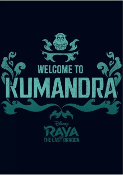 Raya and the Last Dragon Girls 4-6x Welcome To Kumandra Graphic T-Shirt -Disney Princess shop Belk 729