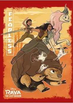 Raya and the Last Dragon Boys 4-7 Raya Bounce Group Graphic T-Shirt -Disney Princess shop Belk 741