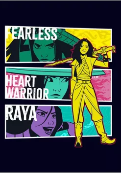 Raya and the Last Dragon Boxup Graphic T-Shirt -Disney Princess shop Belk 745