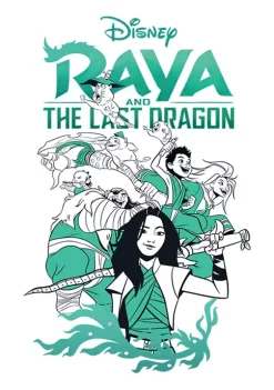 Raya and the Last Dragon Action Graphic T-Shirt -Disney Princess shop Belk 757